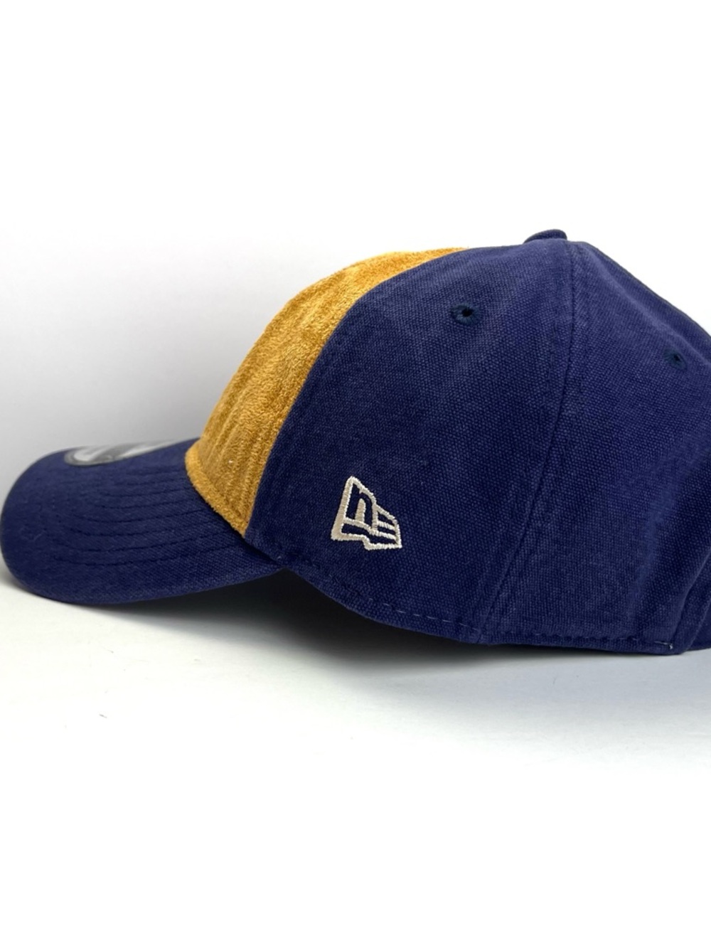 Boston Red Sox Hat New Era 9TWENTYThe League Tan Blue TEXTURE Cap Strap Adjust - Picture 6 of 11